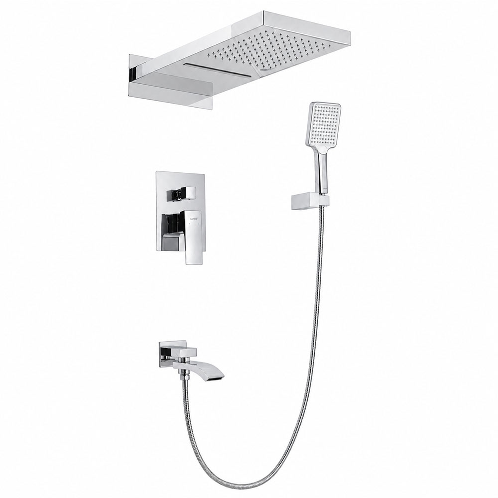 Душевая система встраиваемая GAPPO G7107-70, хром