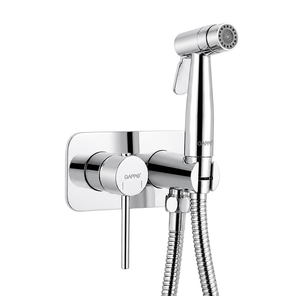 Гигиенический душ со смесителем GAPPO G7506-30, хром