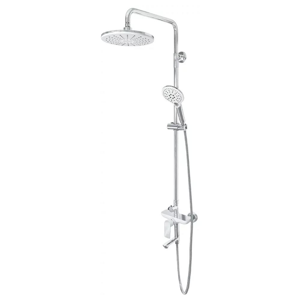 Душевая система Grocenberg GB7009WC, белый/хром