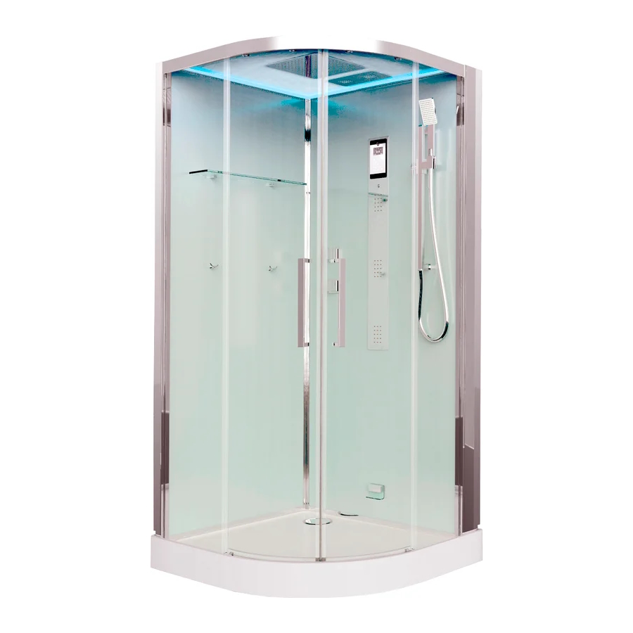 Душевая кабина Timo Premium IMPI H-517 с хамамом, 100x100x220
