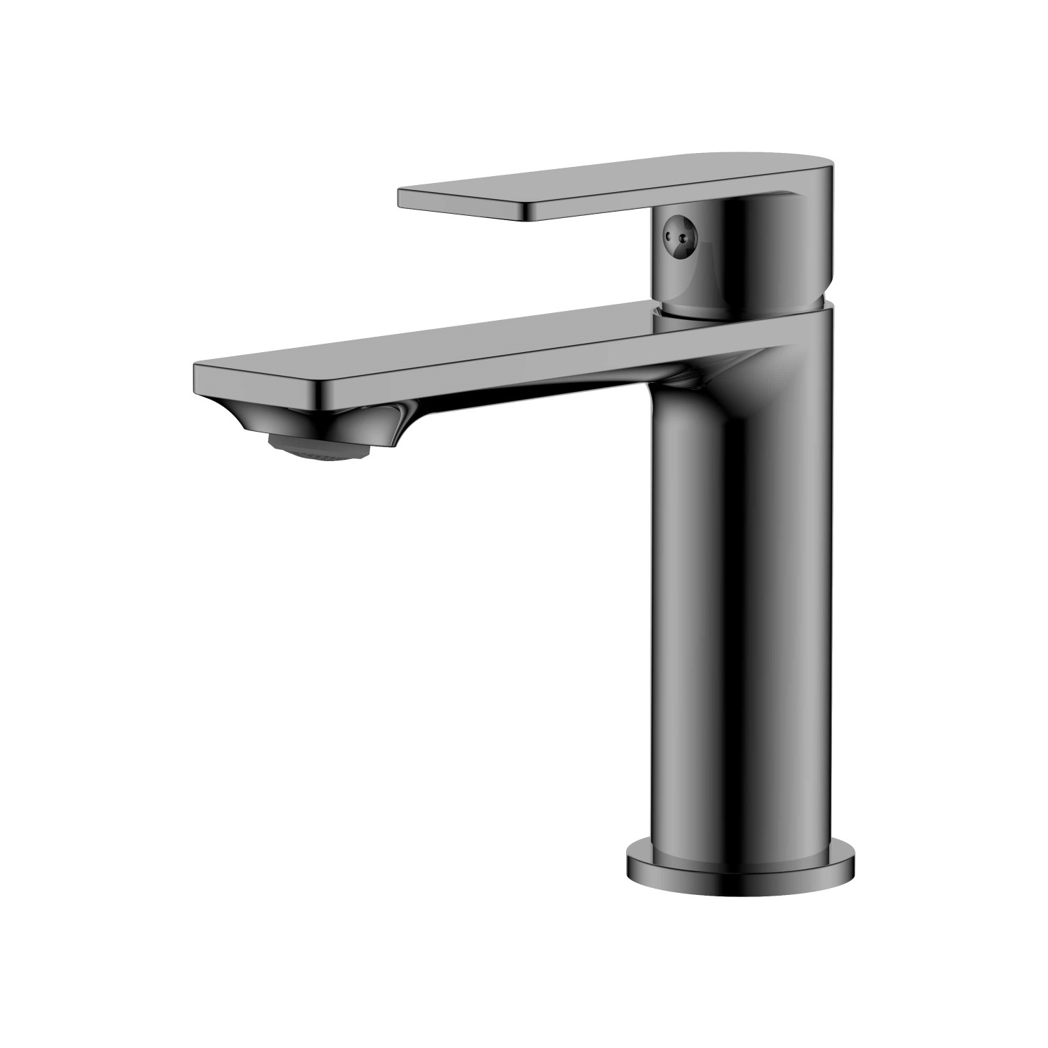 Смеситель для раковины Haiba HB10639-3, оружейная сталь