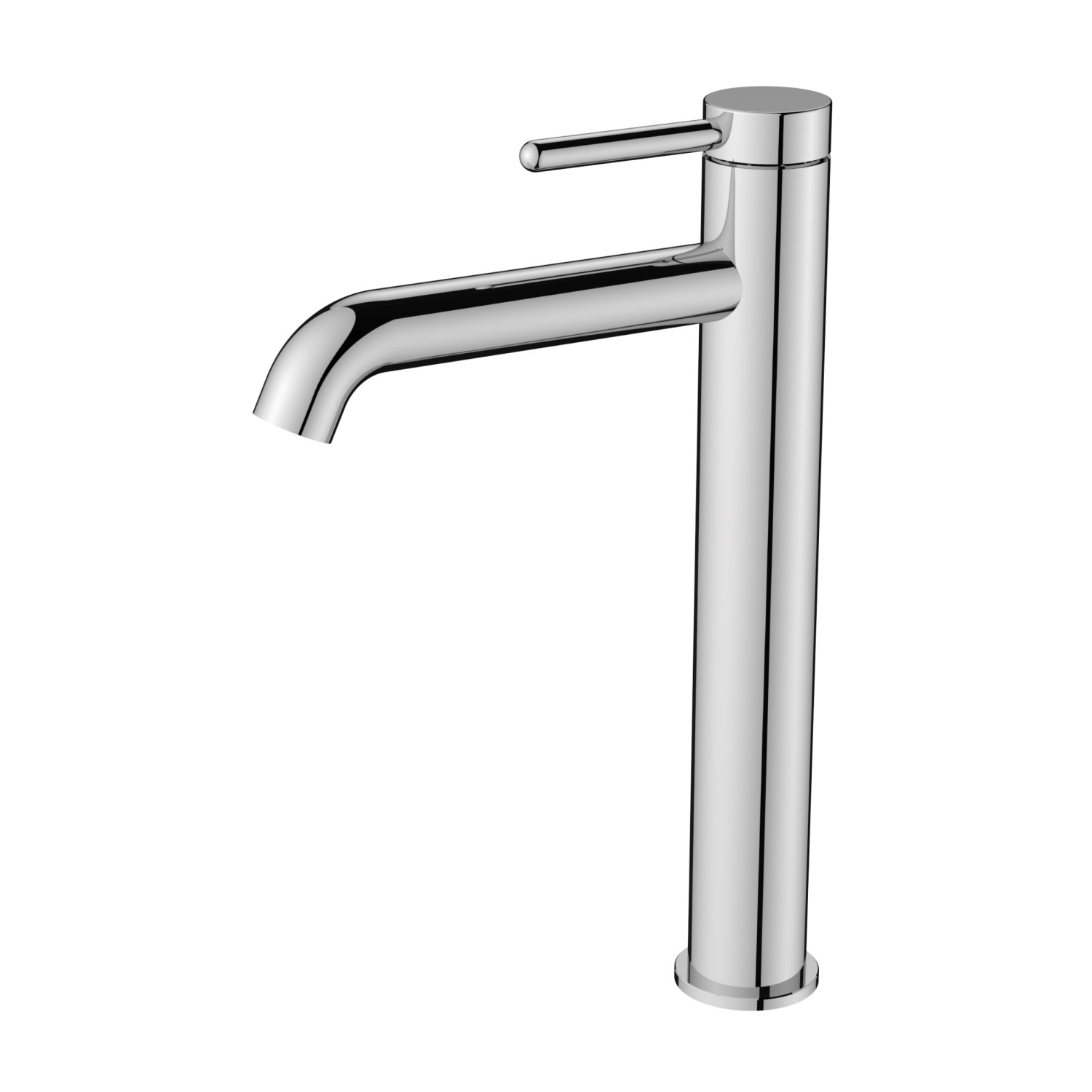 Смеситель для раковины высокий Haiba HB11836, хром