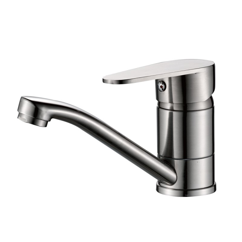 Смеситель для кухни Haiba HB45802, сталь