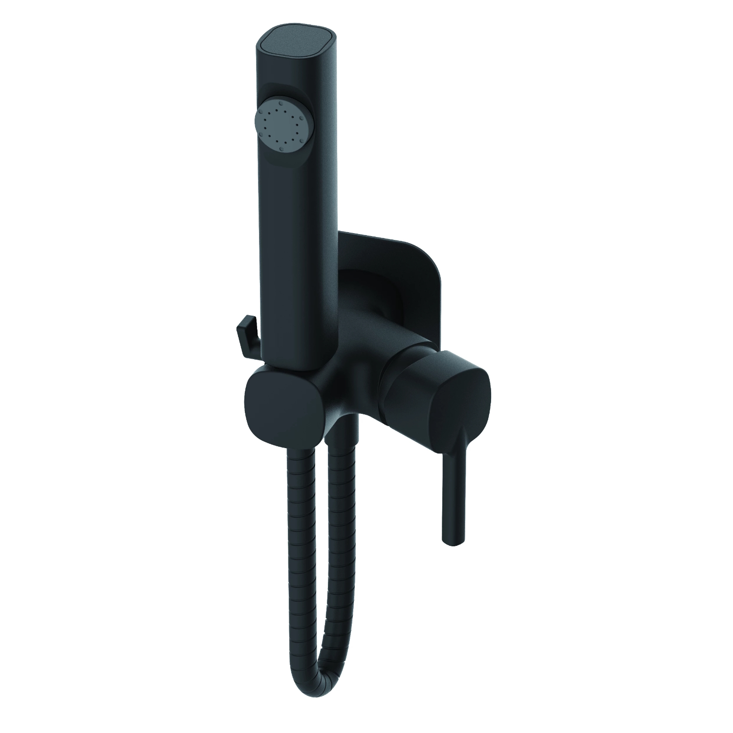 Гигиенический душ со смесителем Haiba HB5518-7, черный