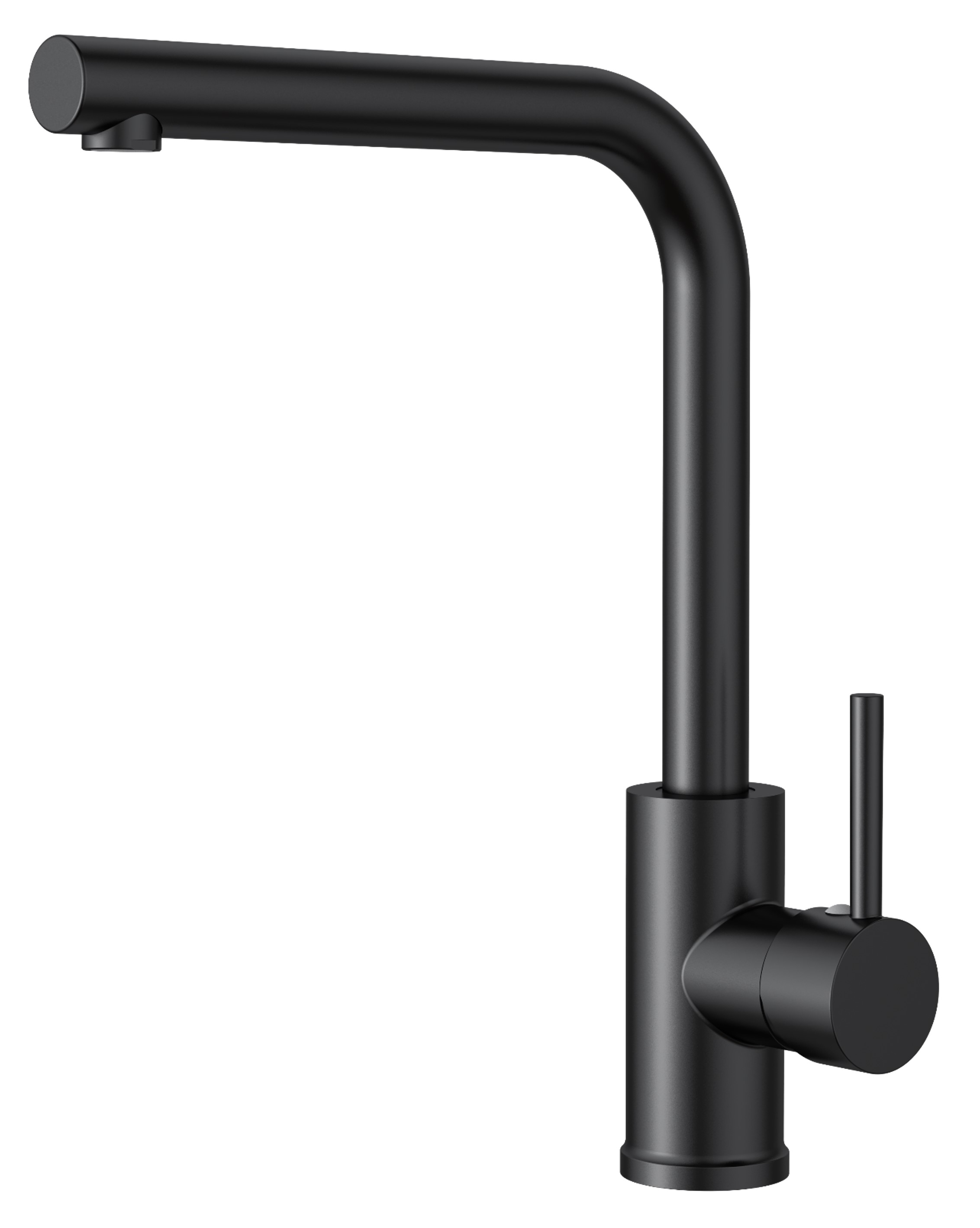 Смеситель для кухни VODA Kitchen K18B, черный