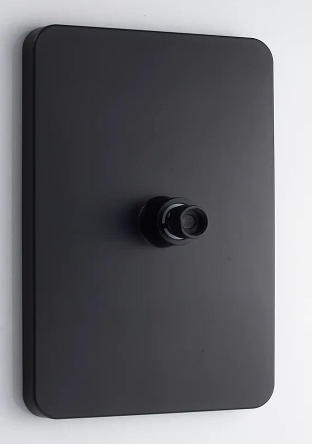 Верхний душ KNOTLOR LA-12/BL, черный