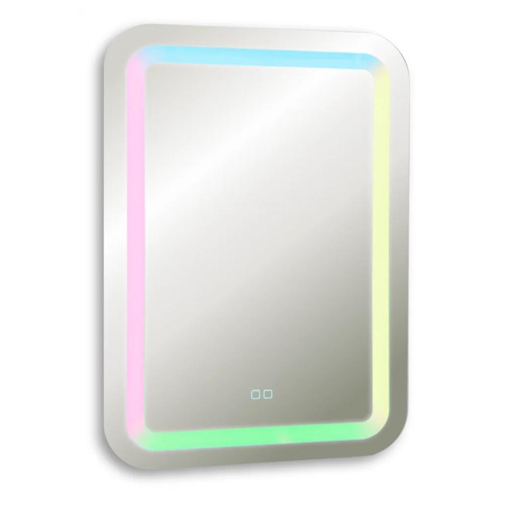 Зеркало Silver Mirrors Malta-RGB 550х800 (сенсорный выключатель, мульти-цвет)