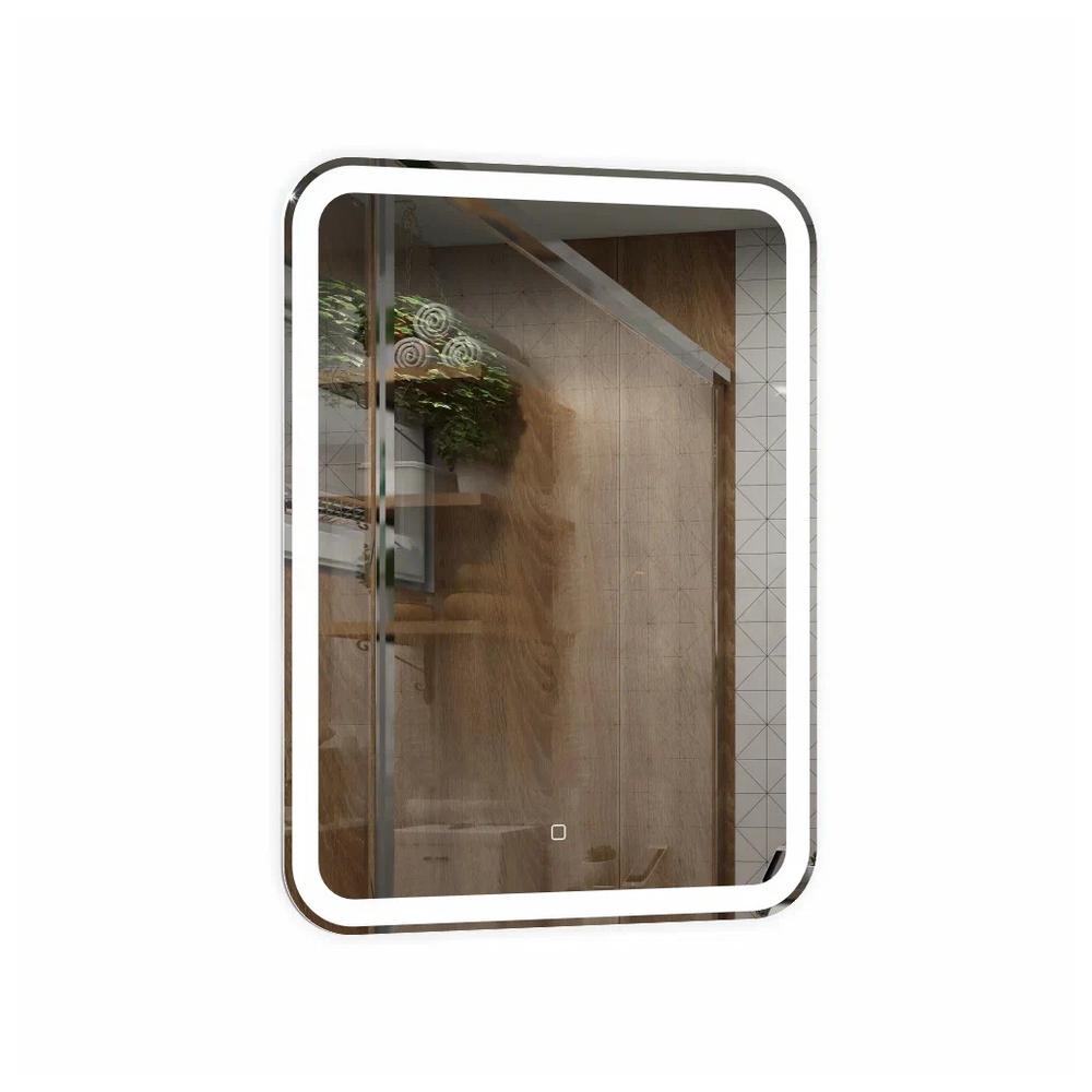 Зеркало Silver Mirrors Malta-Lite 600х800 (открытая LED-подсветка, сенсорный выключатель)