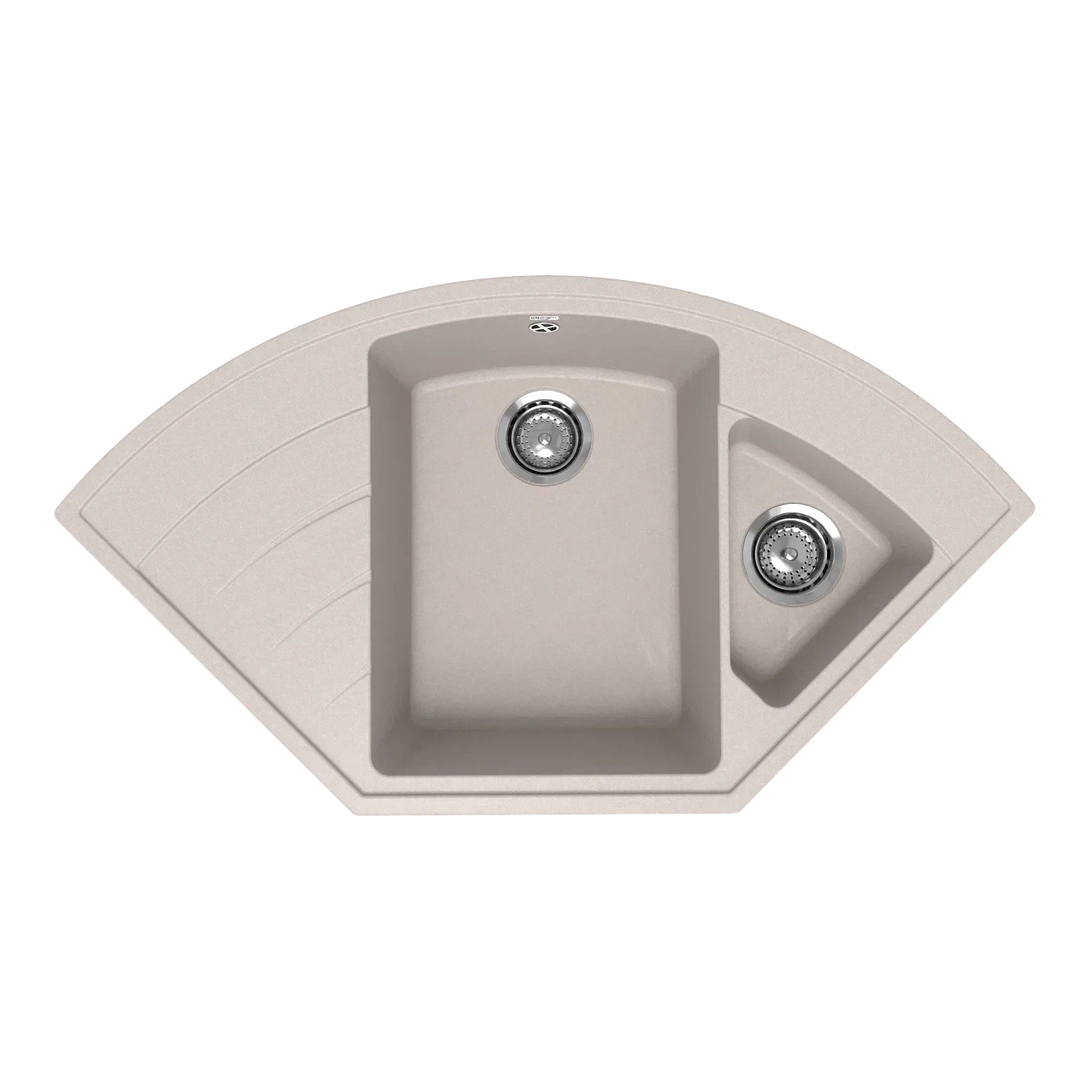 Кухонная мойка Ulgran Quartz Marta 1000-10, песок