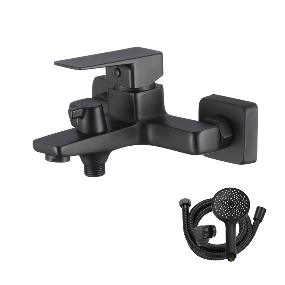 Смеситель для ванны WesnaArt NARCIS NAR06-310BL-25201, черный