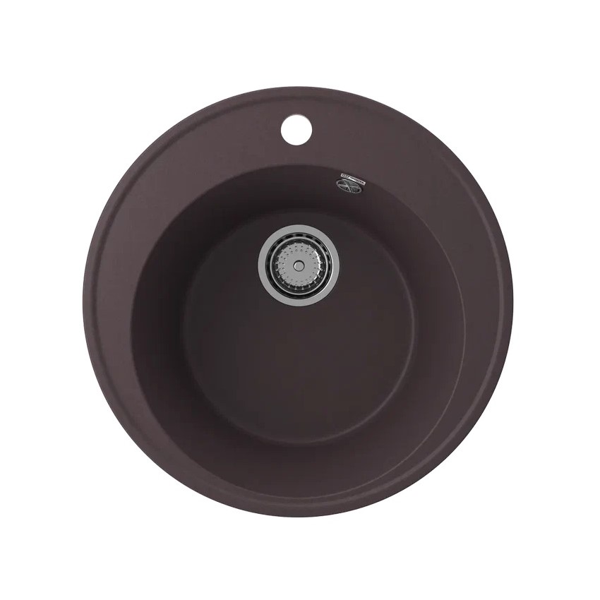 Кухонная мойка Ulgran Quartz Nora 485-06, трюфель
