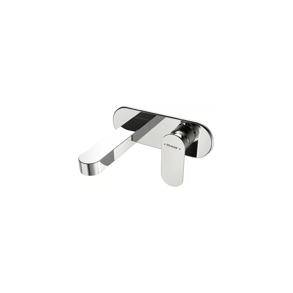Смеситель для раковины встраиваемый Bravat Gina P69182C-ENG, хром