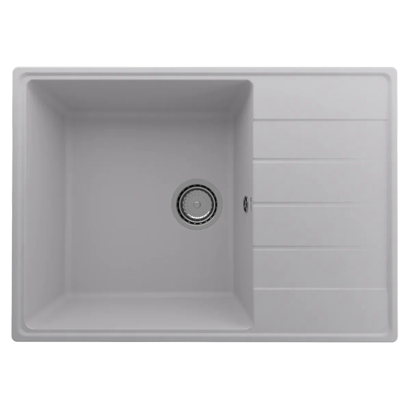 Кухонная мойка Ulgran Quartz Prima 700-04, платина