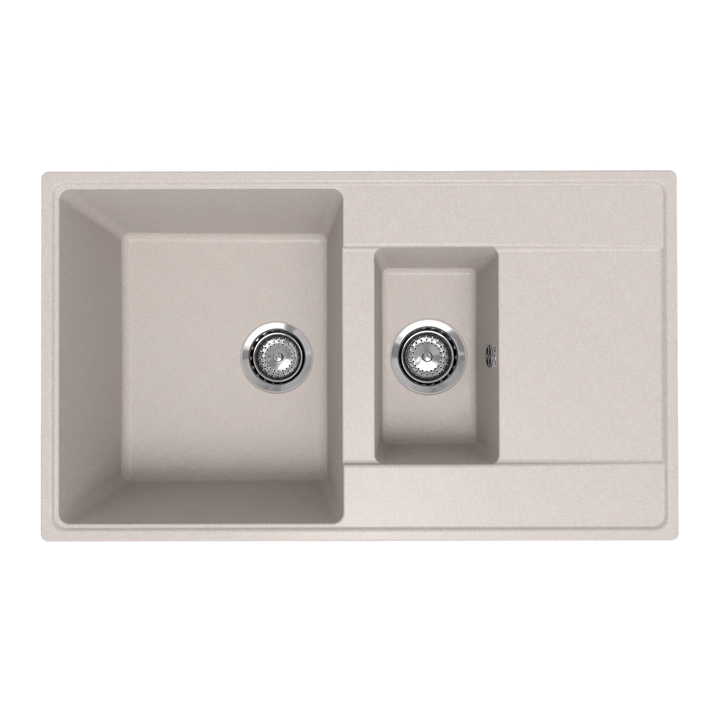 Кухонная мойка Ulgran Quartz Prima 860 1,5 K-10, песок