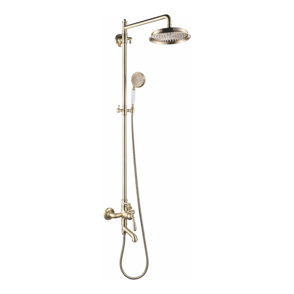 Душевая система Rose R0236Q, бронза