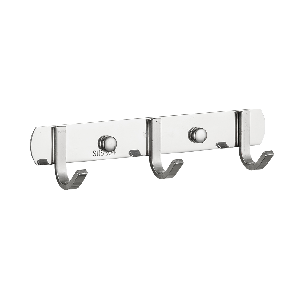 Планка с крючками FRUD R202-3, хром