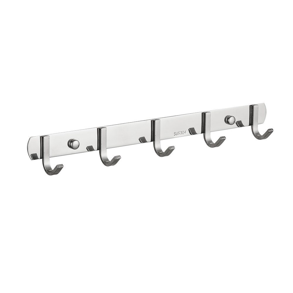 Планка с крючками FRUD R202-5, хром