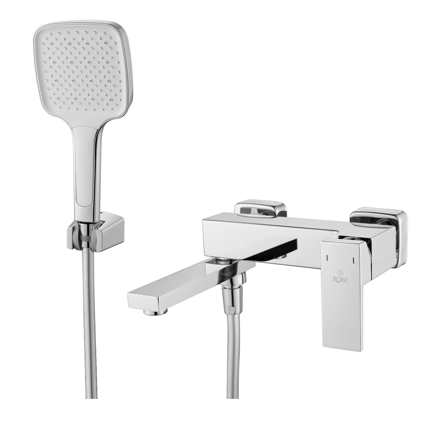 Смеситель для ванны Rose R2802, хром