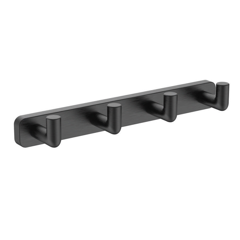 Планка с 4 крючками Raglo R320.054.09, графит