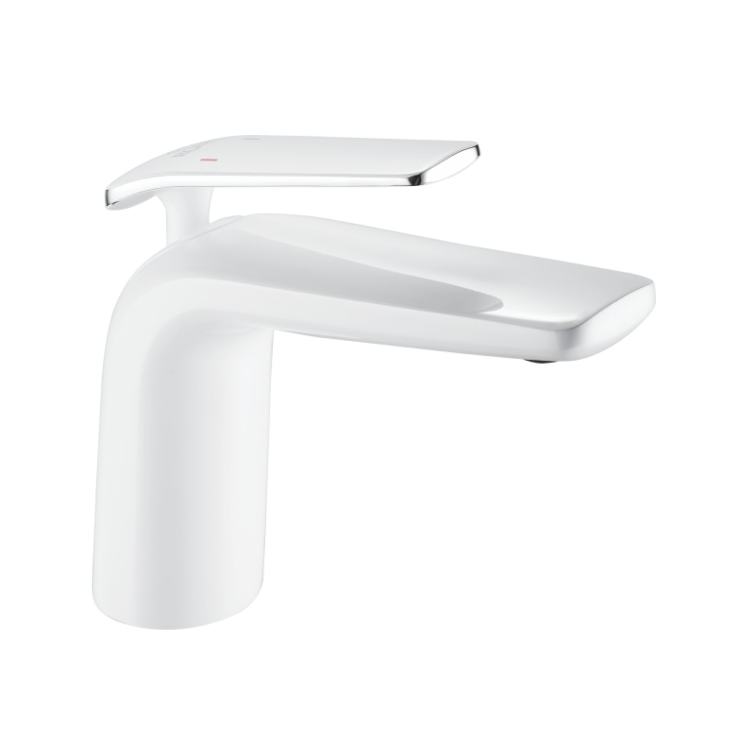 Смеситель для раковины Rose R39F R3901F, белый/хром