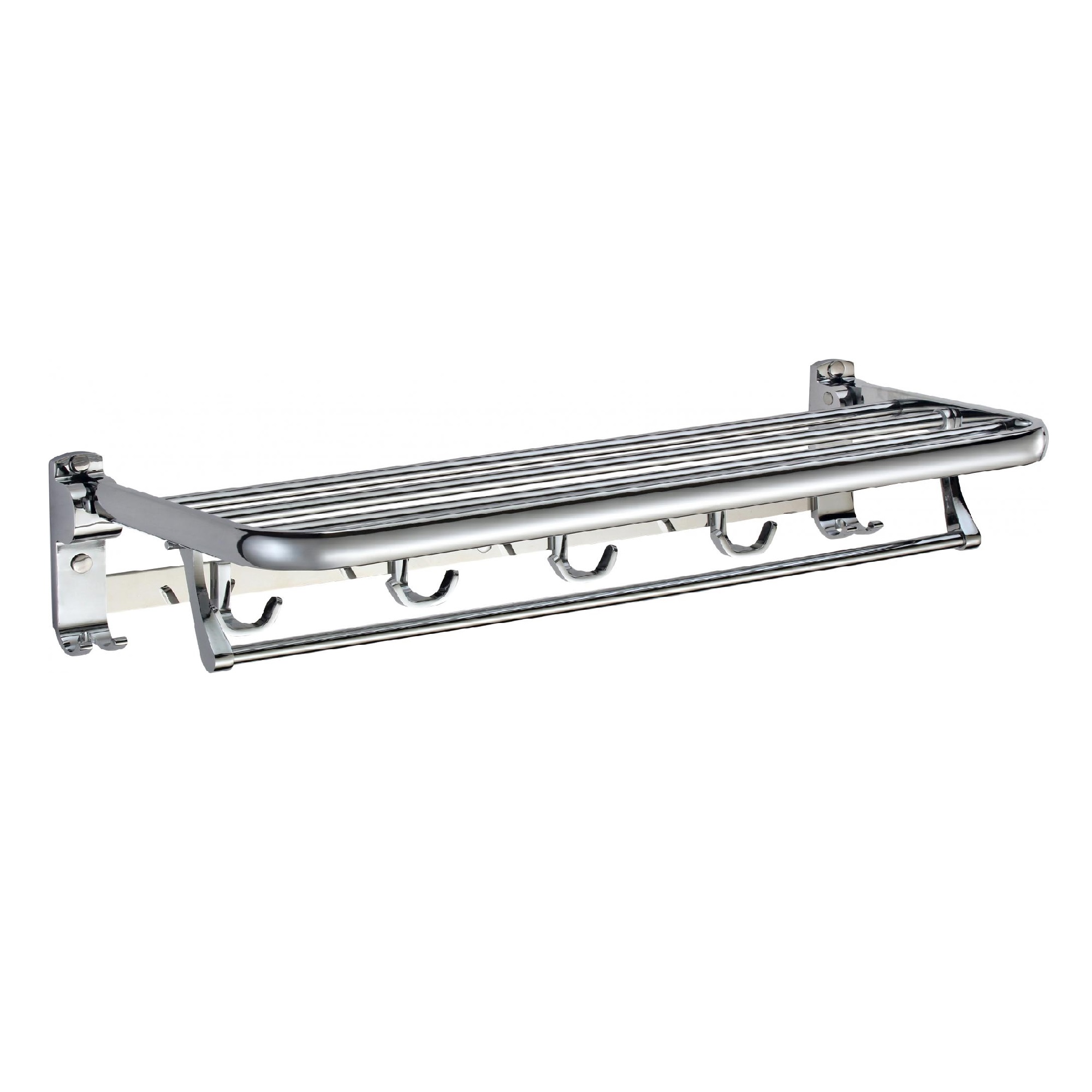 Полка для полотенец Savol S-007099, хром