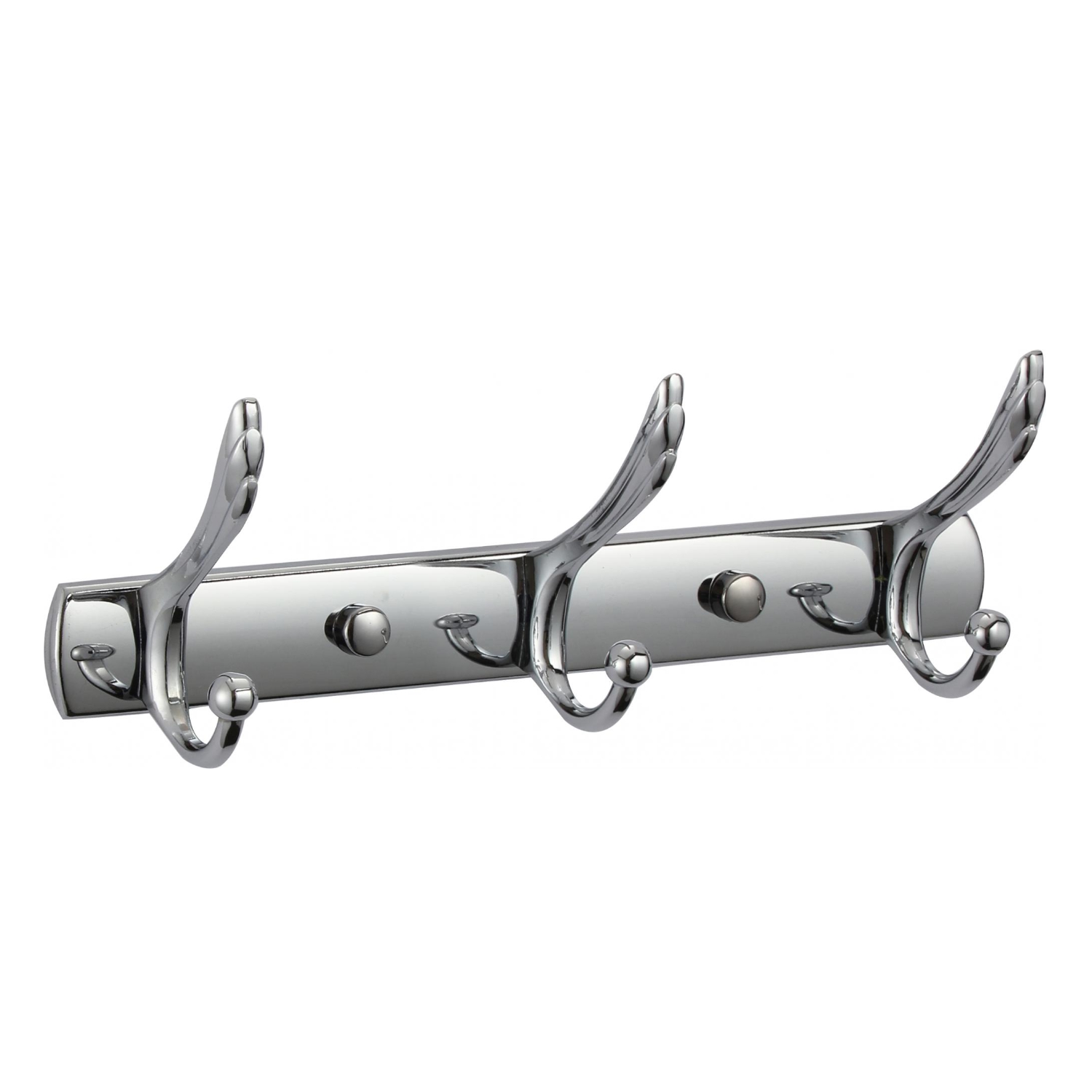 Планка с крючками Savol S-06203B, хром