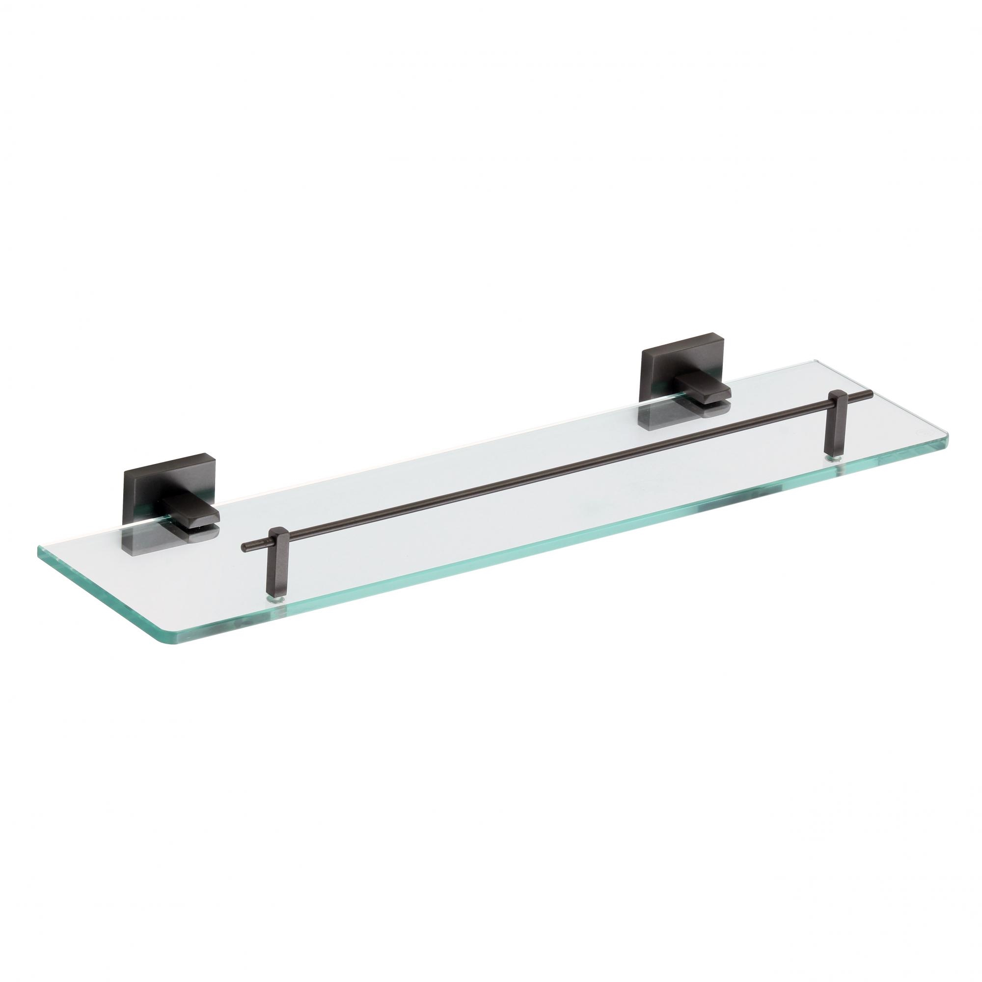 Полка стеклянная Savol S-06591Q, графит