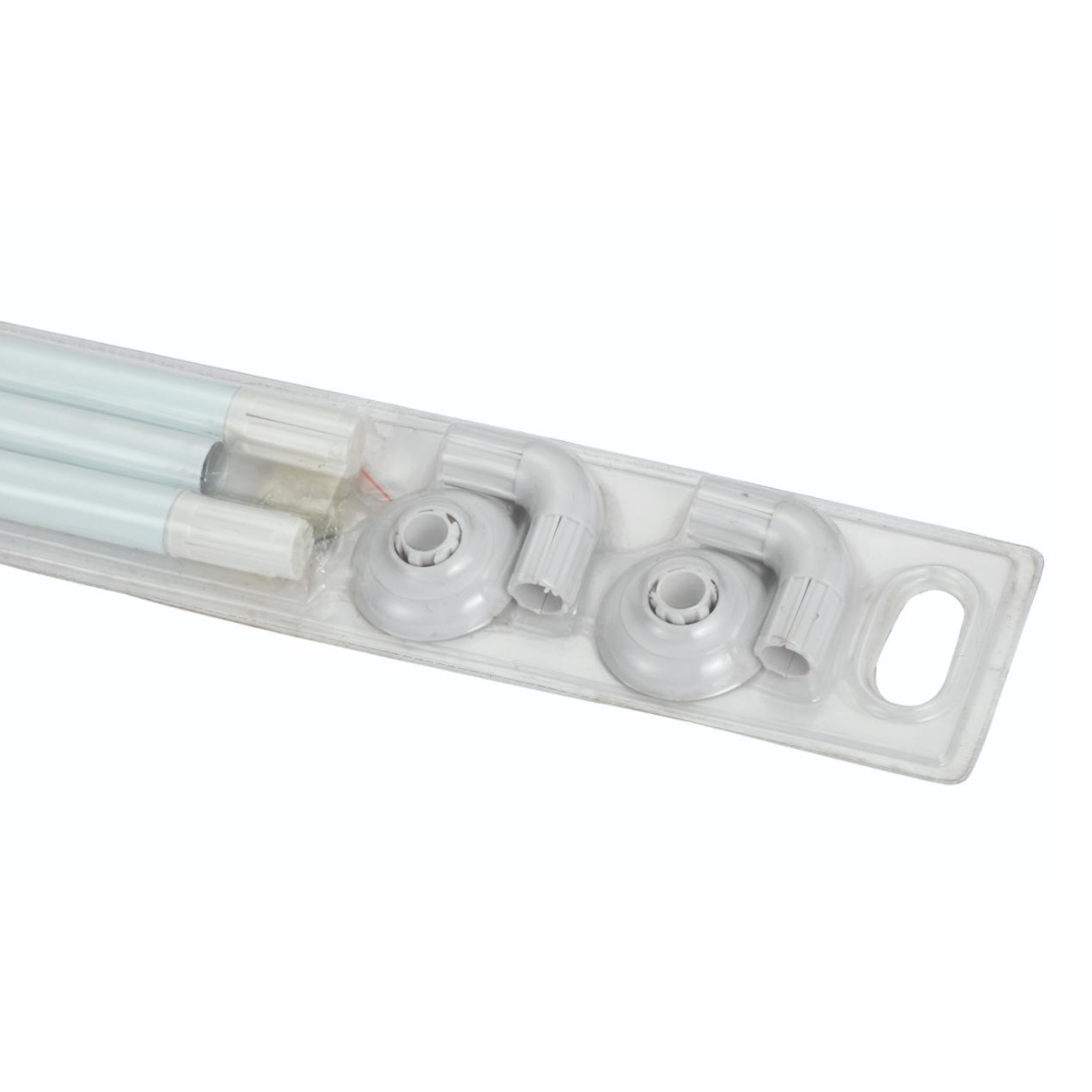 Карниз угловой для ванной Savol S-09090W, белый