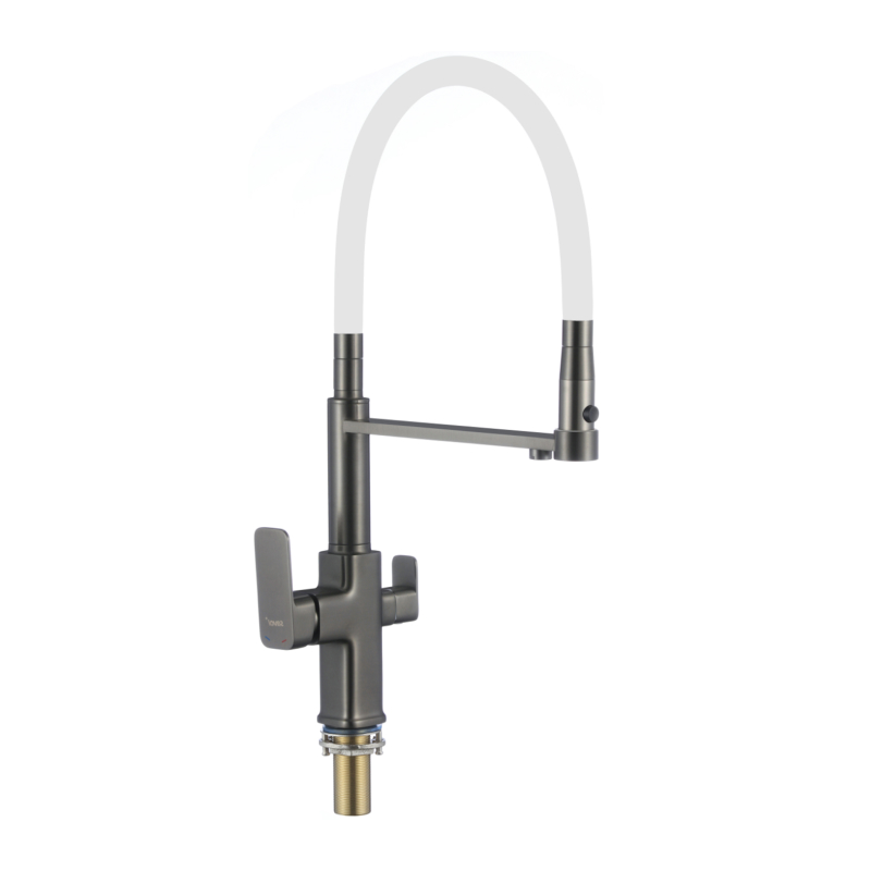 Смеситель для кухни с подключением к фильтру Savol S-L1809Q-02, графит