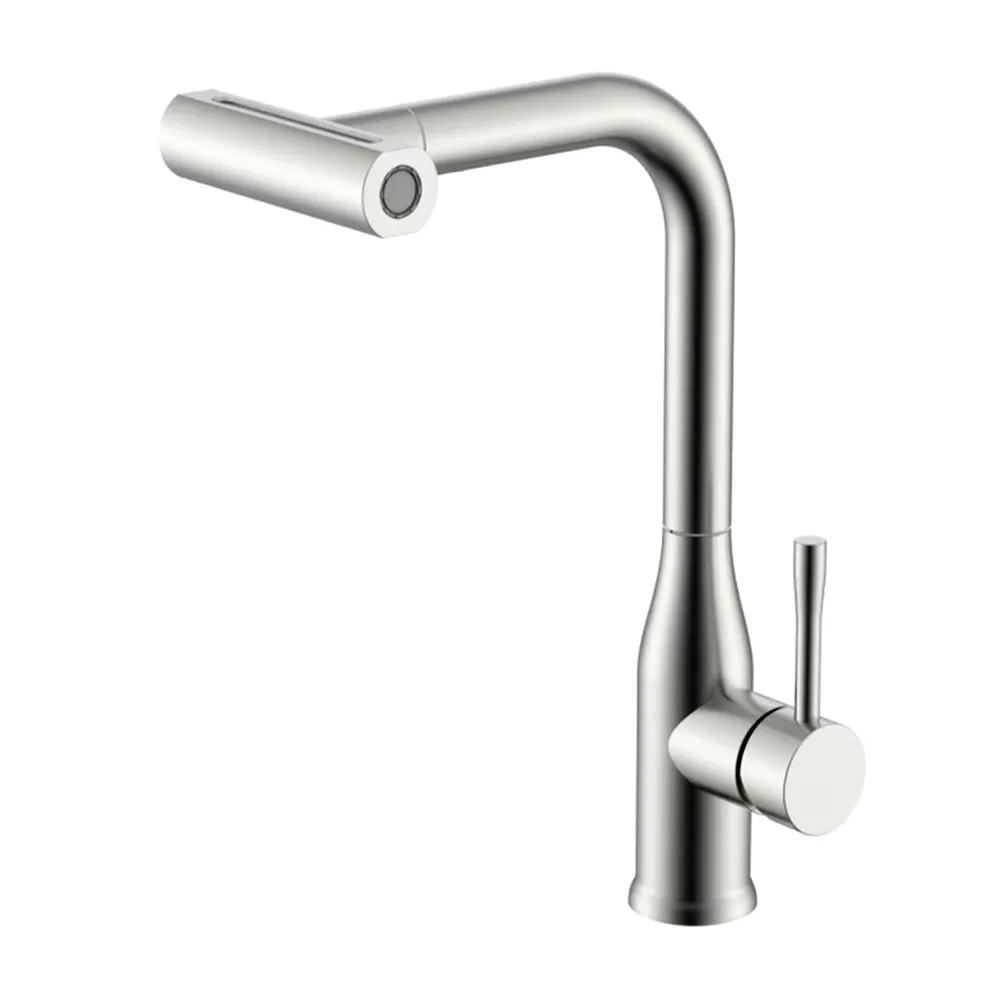 Смеситель для кухни с мультифункциональным изливом Splenka S206.49.05, сатин