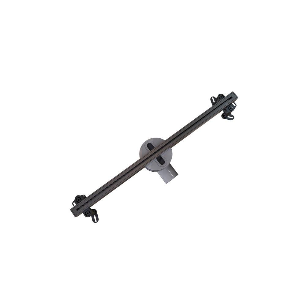 Душевой трап линейный (щелевой) Knotlor SDRS0600GM, вороненая сталь