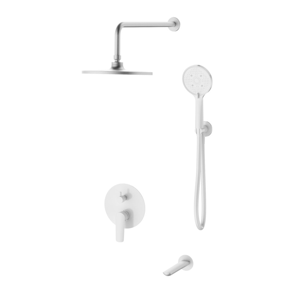 Душевая система встраиваемая ESKO Lagos White SET7in1LGW, белый