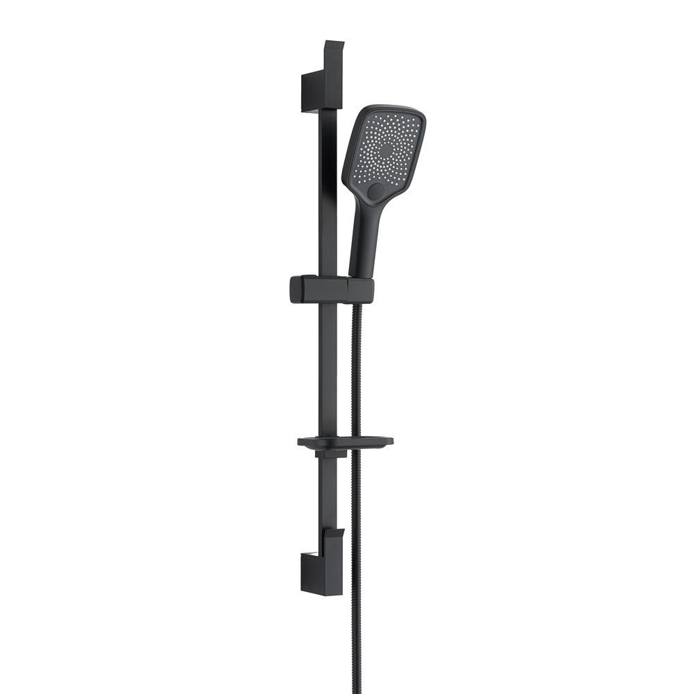 Душевой гарнитур ESKO SSS1303SQBlack/SSS1303SQB, черный