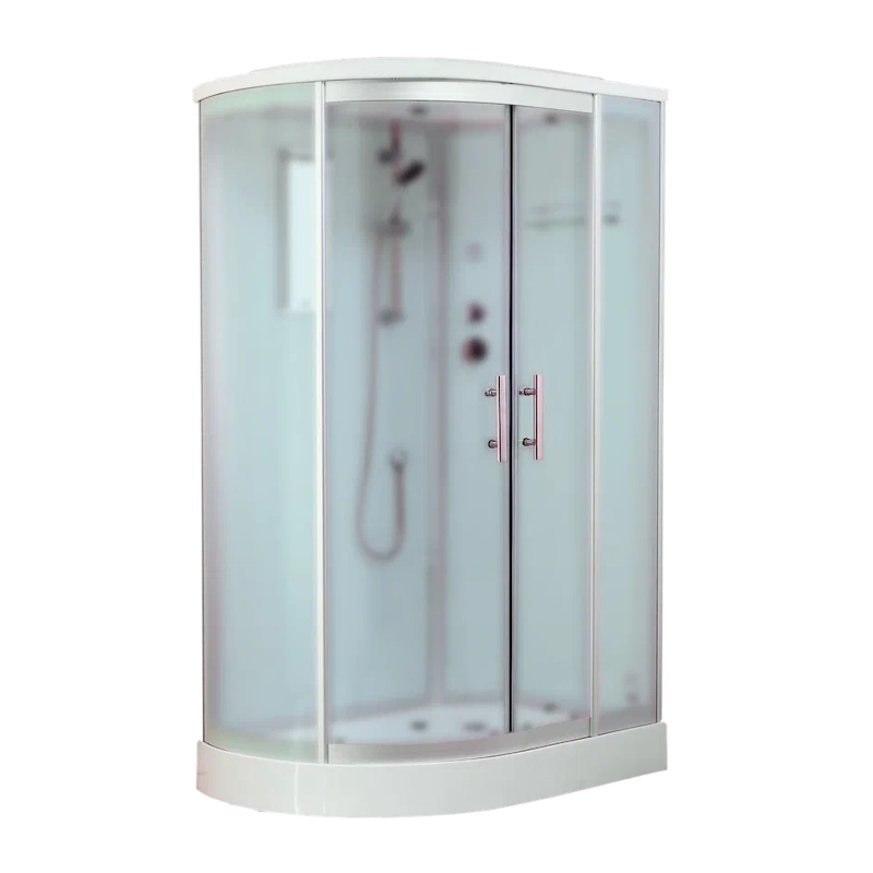 Душевая кабина Timo Standart Silver Fabric T-6602SRF, 120x85x220