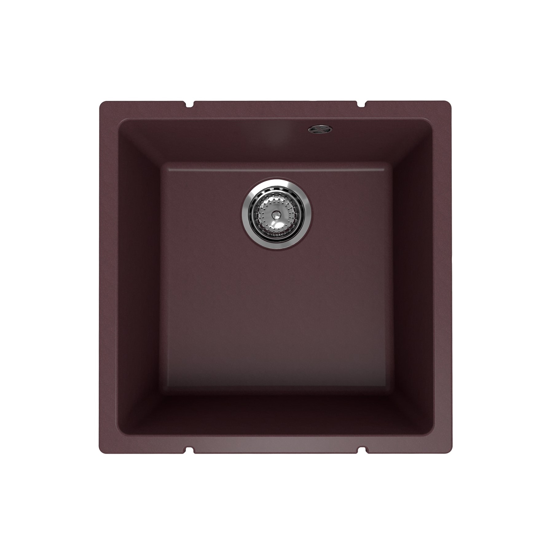 Кухонная мойка Ulgran Quartz Under 400-06, трюфель