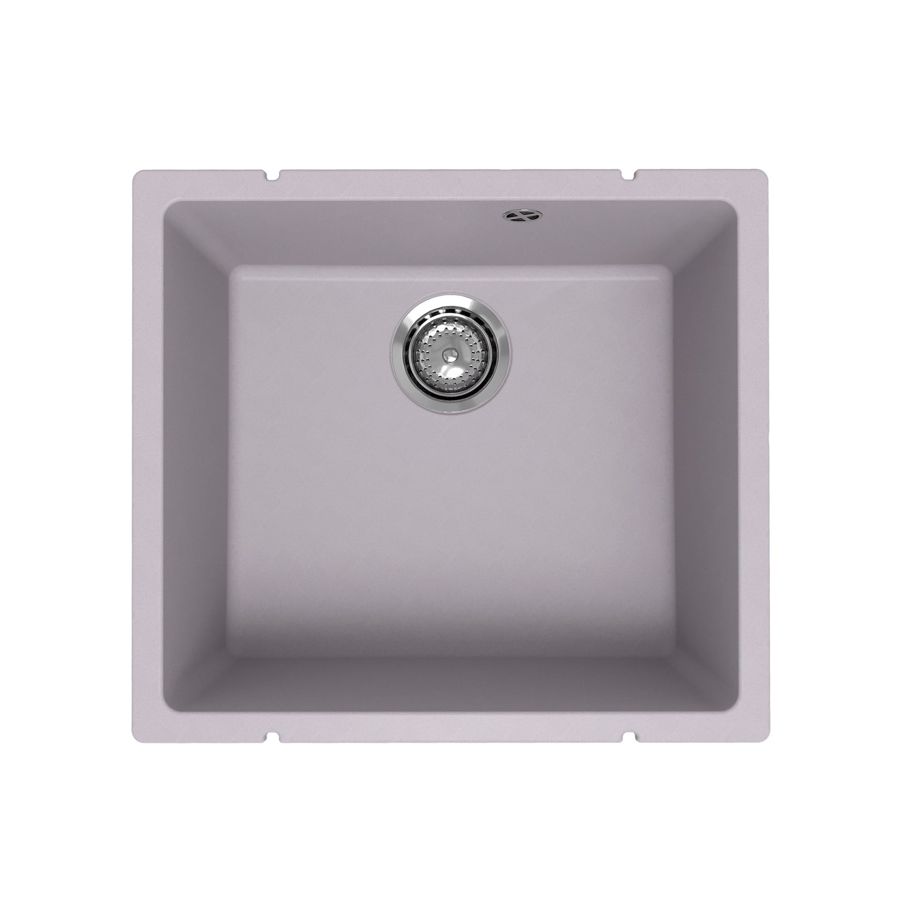 Кухонная мойка Ulgran Quartz Under 450-04, платина