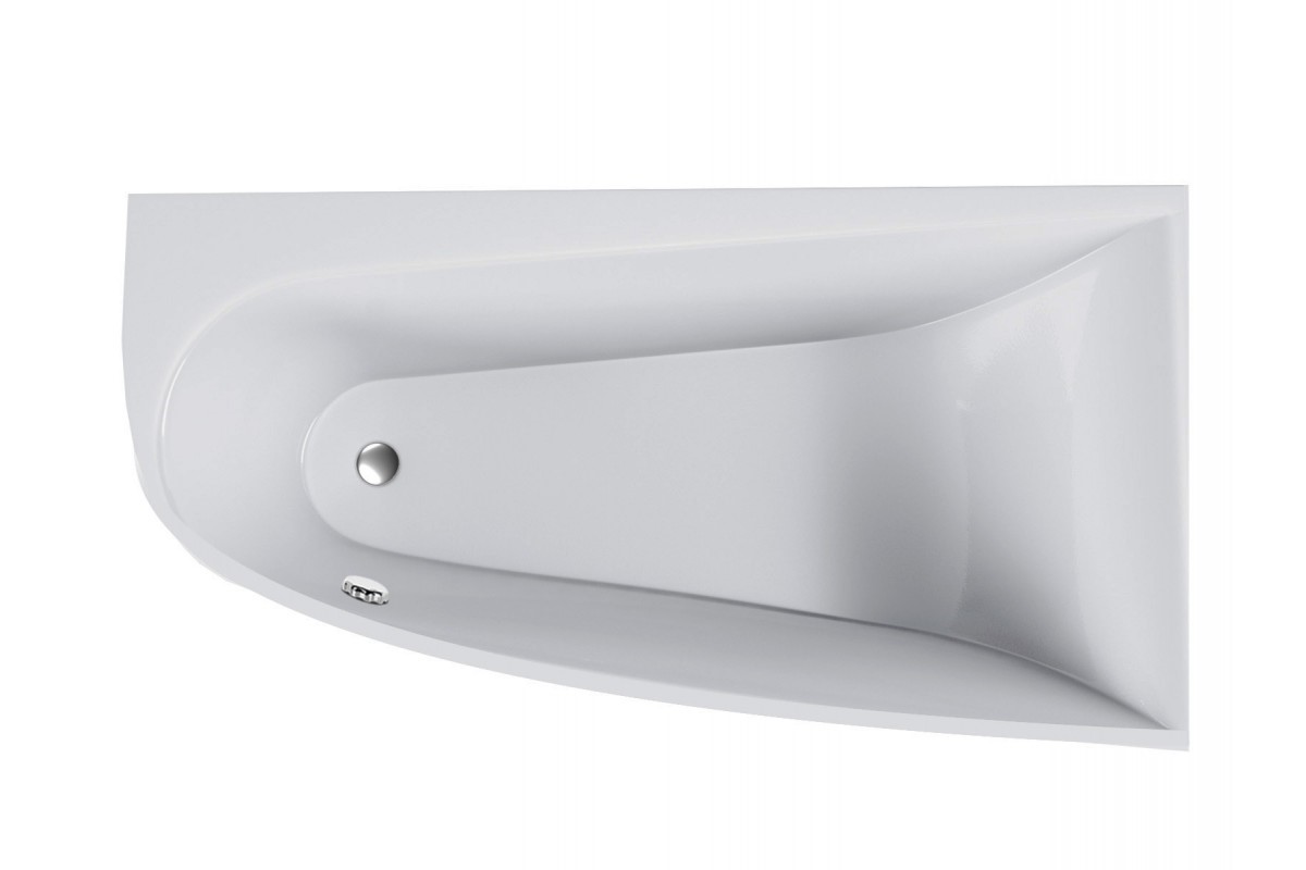Ванна акриловая правосторонняя Vayer BOOMERANG Гл000010851, 150x90