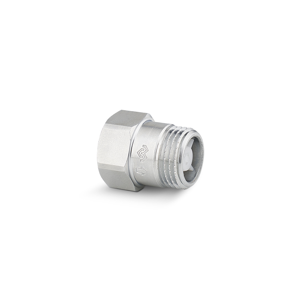 Обратный клапан Varmega ВР-НР 1/2", VMCV21-000404, компактный, под ключ, хромированный