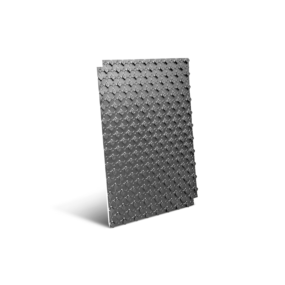 Плита для теплого пола Varmega с фиксаторами (без теплоизолирующего слоя), 1100х800х1, в упаковке 10