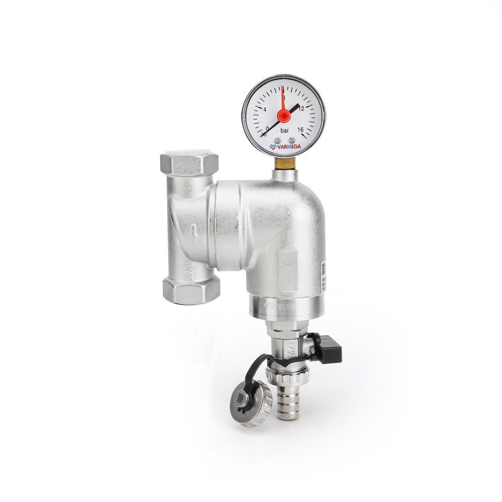 Фильтр промывной Varmega VMSF03-C25050 PN25 3/4", ВР-ВР, поворотный