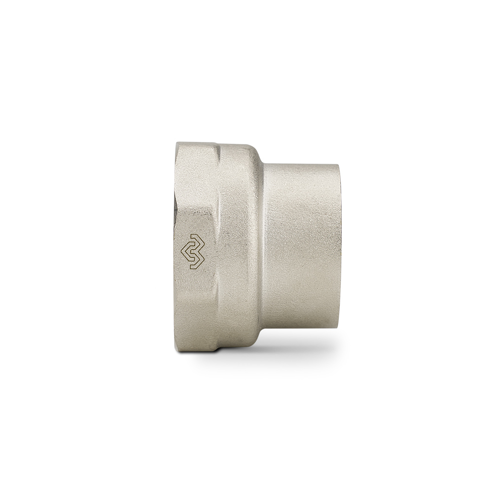 Муфта переходная с внутренней резьбой Varmega ВР-ВР 1 1/4"x1", VMTF24-N000706, никелированная