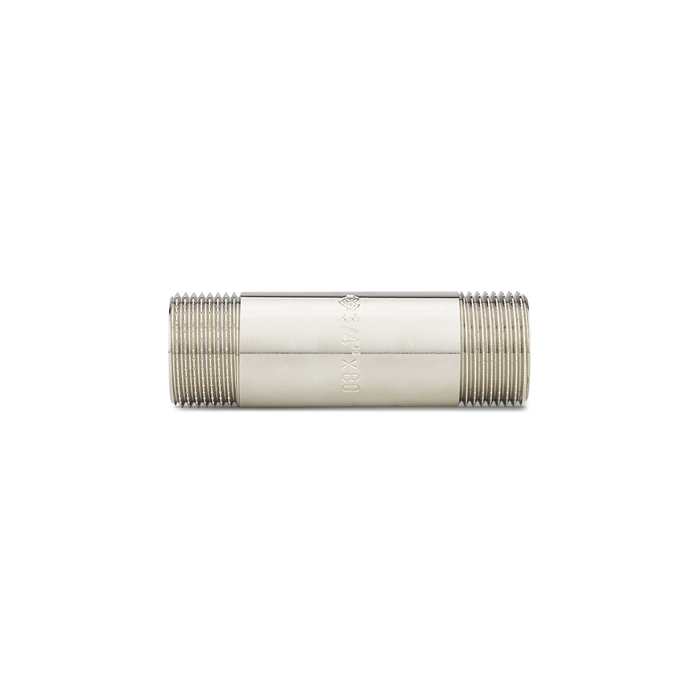 Удлинитель с наружной резьбой Varmega НР-НР 1"x200 мм, VMTF42-N060200, никелированный